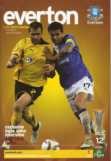 Everton FC v BATE Borisov